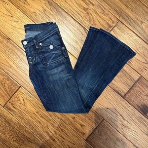 Women's Rock & Republic Low Rise Flare Jeans - Size 25